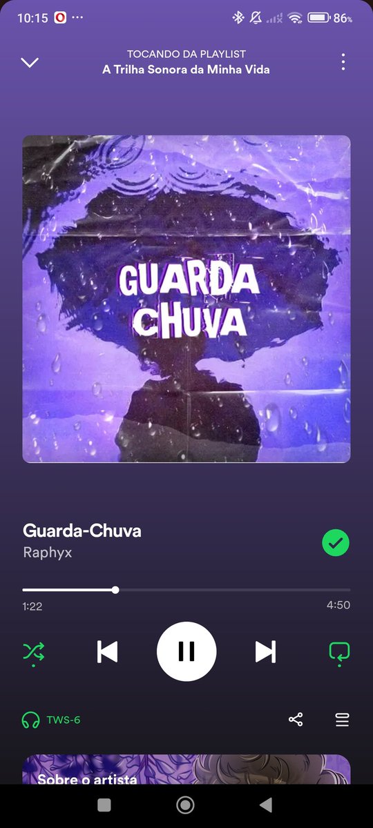 Só queria dizer que pra quem tem trauma de tempestade como eu essa música é perfeita, mandou muito bem @raphyxz, só faz pedrada slk