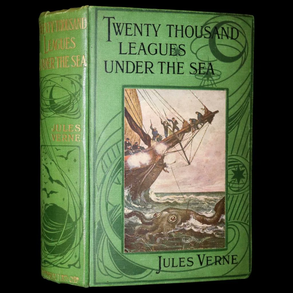 Submerge into the captivating depths of Jules Verne's 'Twenty Thousand Leagues Under the Sea' mflibra.com/products/1900-…
A splendid voyage below the waves awaits in this rare collectible edition! 🚢💫
#BookWithASoul #MFLIBRA #OwnAPieceOfHistory #JulesVerne #ClassicLiterature…