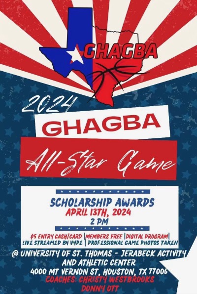 WATCH TODAY - 2024 GHAGBA All-Star Game @vypehouston @GHAGBA vype.com/2024-ghagba-al…