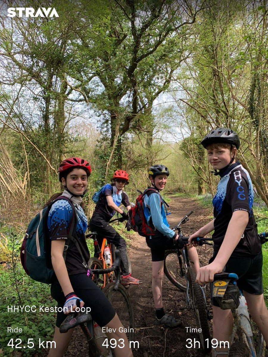 Over 12’s ride out - Keston Loop. Same again next week?
strava.app.link/gXICZxKmLIb