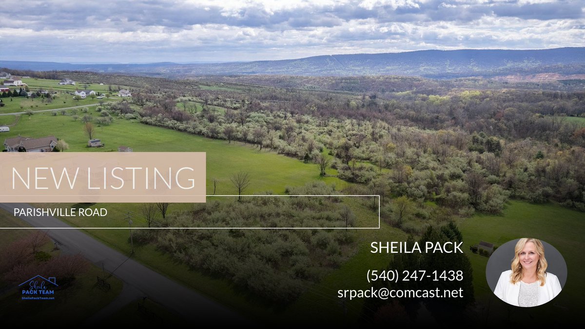 New Listing! Reach out here or at (540) 247-1438 for more information!

#SaySheilaSaySold #VARealtor #ShenandoahValley #realestate #dreamhome #realestateinvesting #forsale #Winchesterhomes #shesellsstephenscity #luxuryhomes... homeforsale.at/PARISHVILLE_RO…