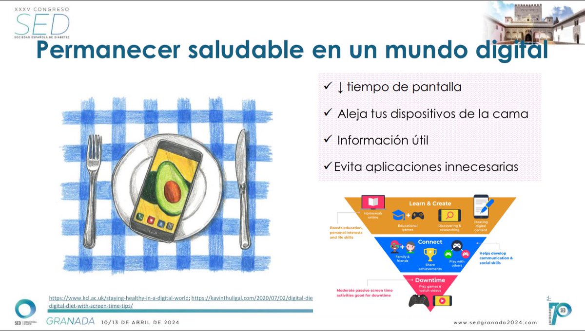 Finaliza #SEDiab2024 con el curso post congreso del grupo de Diabetes Digital. ✨Un placer haber formato parte del programa hablando sobre redes sociales. Os recomiendo leer el libro de <a href="/juliomayol/">Julio Mayol</a> La salud y las redes sociales: Conectar para investigar, prevenir, compartir,