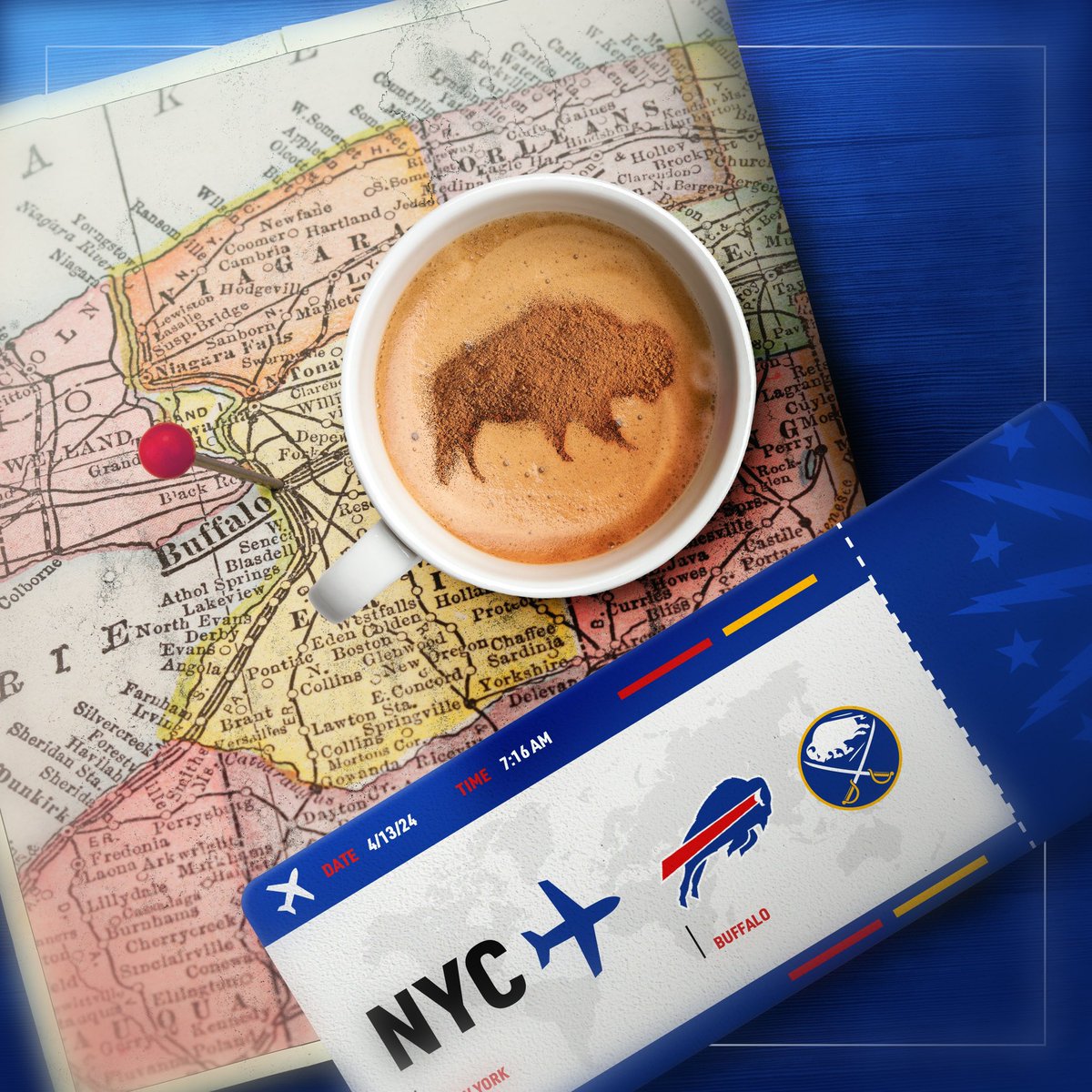 New pic, new header…I’m home! Can’t wait to get to work for these two great teams. Let’s get it Buffalo!