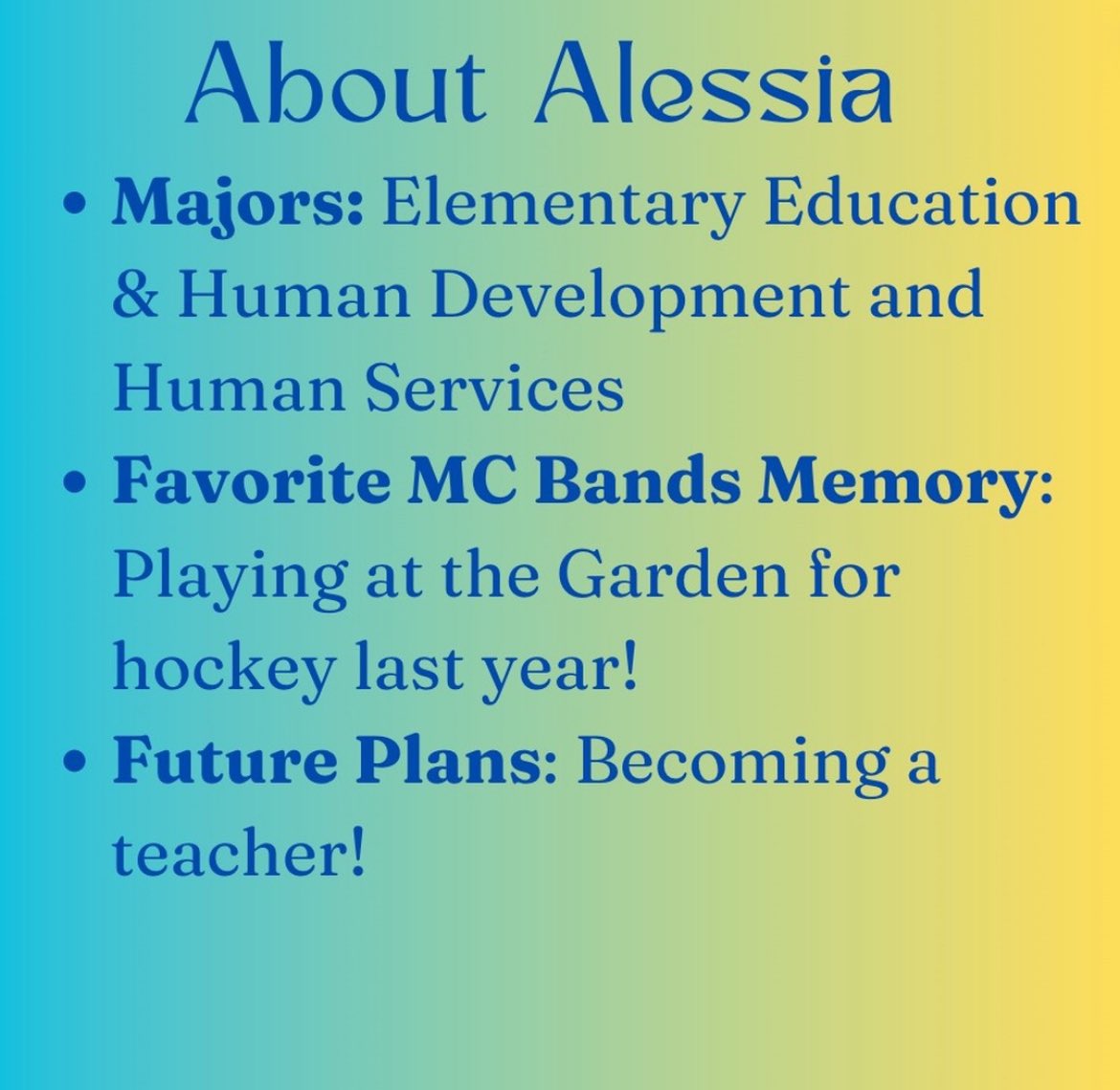 Alessia Puccio Senior spotlight!