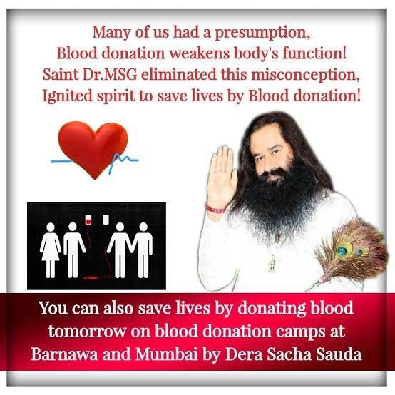 Despite senseless violence, some donate blood selflessly, exemplified by Dera Sacha Sauda's Guinness record in 2010.
#RealLifeHero 
#TrueBloodPump