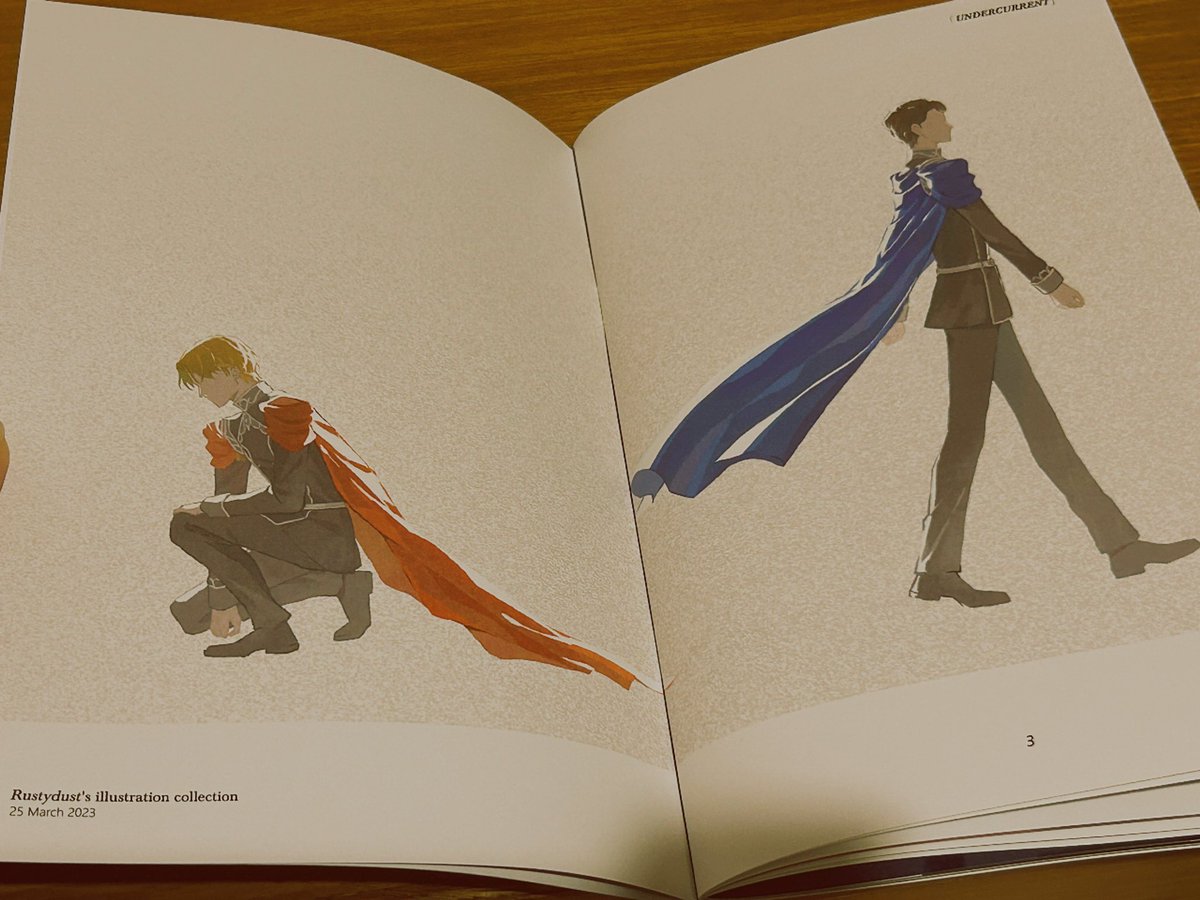 Klein_Ashhh's tweet photo. 紀錄一下我的第一本畫冊🥰 https://t.co/ggQMr1H2Ck