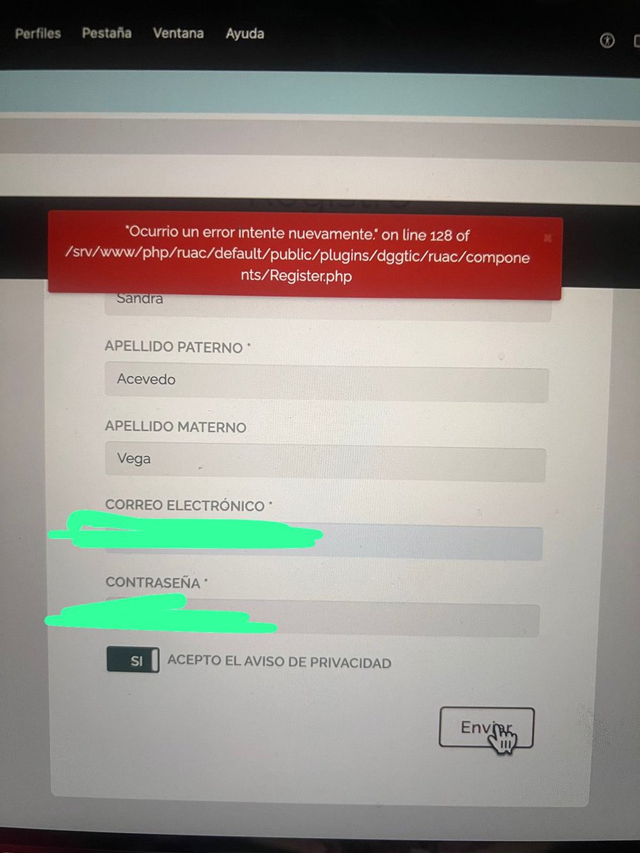 15 días tratando de registrar a León🐱 en la página de RUAC y no sirve 🫤👎🏽 <a href="/GobCDMX/">Gobierno de la Ciudad de México</a>