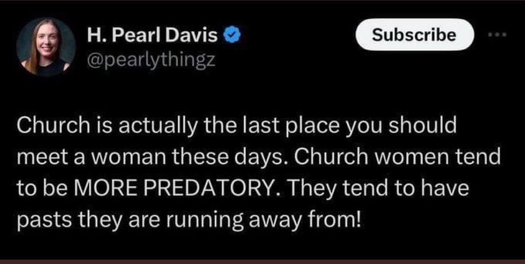 Okay, someone just completely lost touch with reality. Guess what folks, church is filled with reformed sinner! *gasp* Always has been, always will be. There was one sinless man. Just one. And that was Jesus. Meeting someone in church means you see more likely to have common…