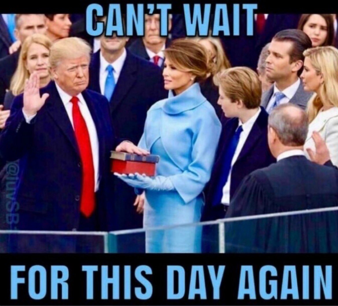I know I can’t wait. #Trump2024