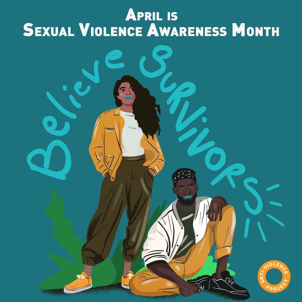 April is Sexual Violence Awareness Month(SVAM). As an extension of Sexual Assault Awareness Month, SVAM includes a wider scope of violence including harassment, stalking, tech/online violence, intimidation and other threatening and/or violent circumstances.