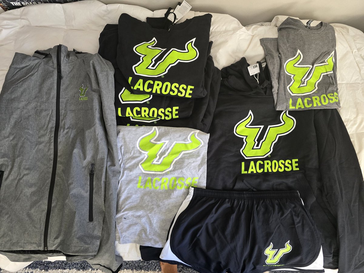 Let's Goooooo!! The Matthews Family received our @USFWLAX Gear .... @CoachMcCordLAX