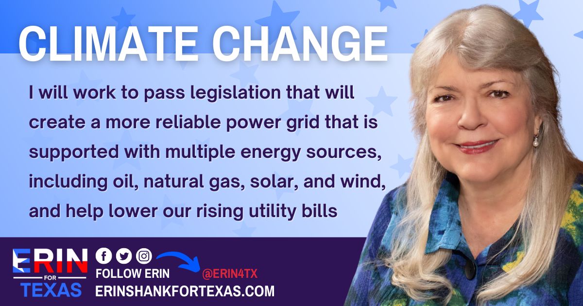 🌎 Climate change is hitting close to home in TX. From extreme weather to health risks & economic impacts, it's time for action. As a candidate for TX HD 56, I'm committed to tackling this urgent issue. Join me in the fight for a resilient future! #ClimateChange #TexasStrong