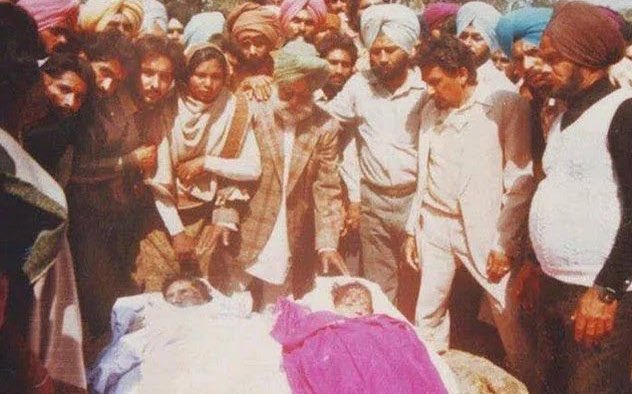 Tuesday 8th of March 1988: At a village named Mehsampur in the vicinity of Phillaur, militants gunned down four people including folk singer Dhani Ram, better known as Amar Singh Chamkila, his wife Amarjot and band members Baldev Singh and Ranjit Singh.