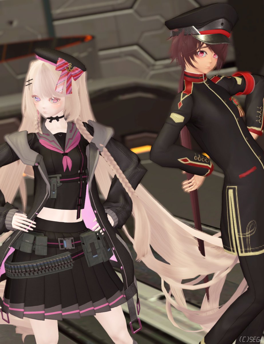 副主催のユズクさんとのSS！
ありがとうございました！
#PSO2NGS_SS #妄想学校集会