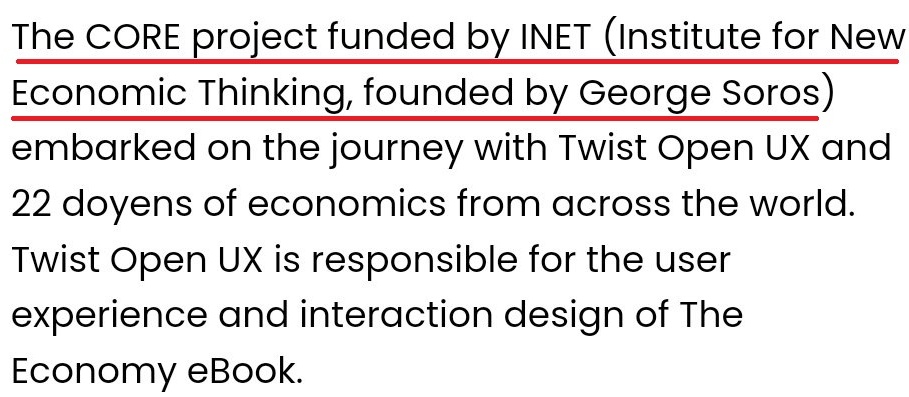 Next one is Roula Khalaf, Editor of @FT . In 2018, #FinancialTimes declared George Soros as Perdon of the Year.. 
Roula Khalaf wrote an article eulogising Soros.
Soon she was made a Trustee in #CoreEconomicsEducation.
Core Economics Education was indirectly funded by Soros.

4/10