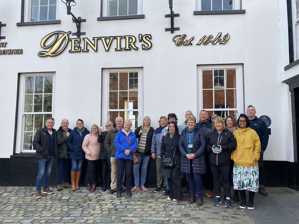 Starting off this morning on Denvir’s Downpatrick Walk, along English Street, an area steeped in history, #Christian heritage and blessed with beautiful Georgian buildings, perfect for  #architecturelovers @visitmourne @MGSGeotourism @DiscoverNI @DenvirsInn