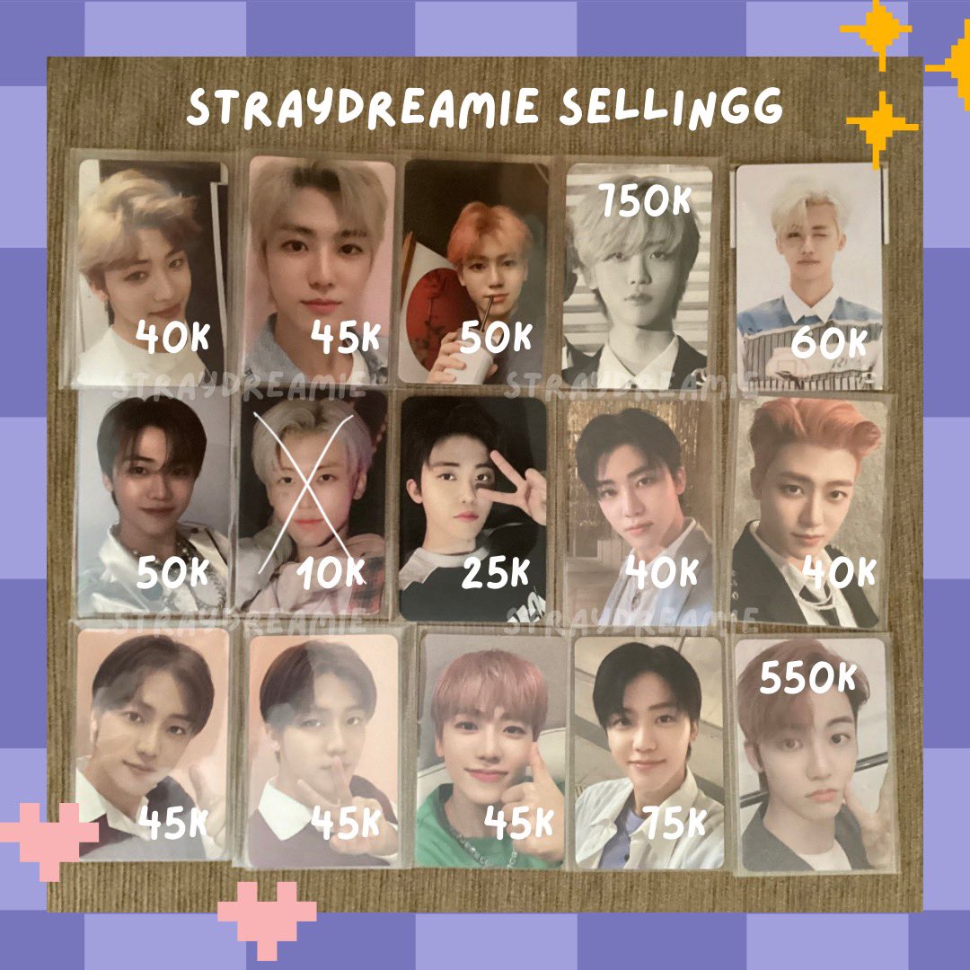 straydreamie's tweet photo. update sold pcs https://t.co/cPVA3V92PB