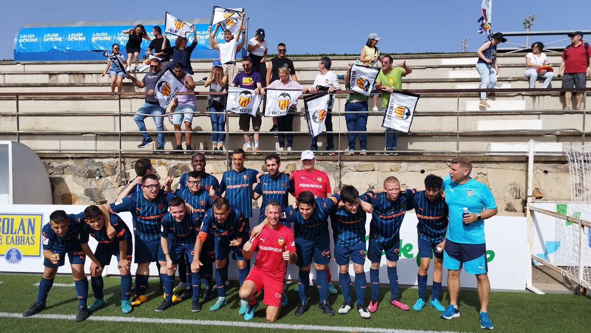 😀 Nuestro #VCFinclusivo arranca con victoria en #LALIGAGENUINE #SedeTenerife 

Fundación Celta 0-1 🦇

#ADNVCF | @FundacionLaLiga