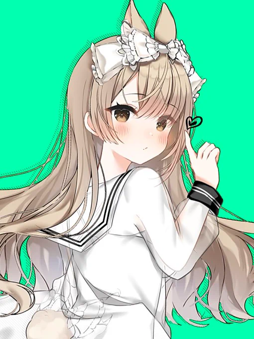 お顔アップ 