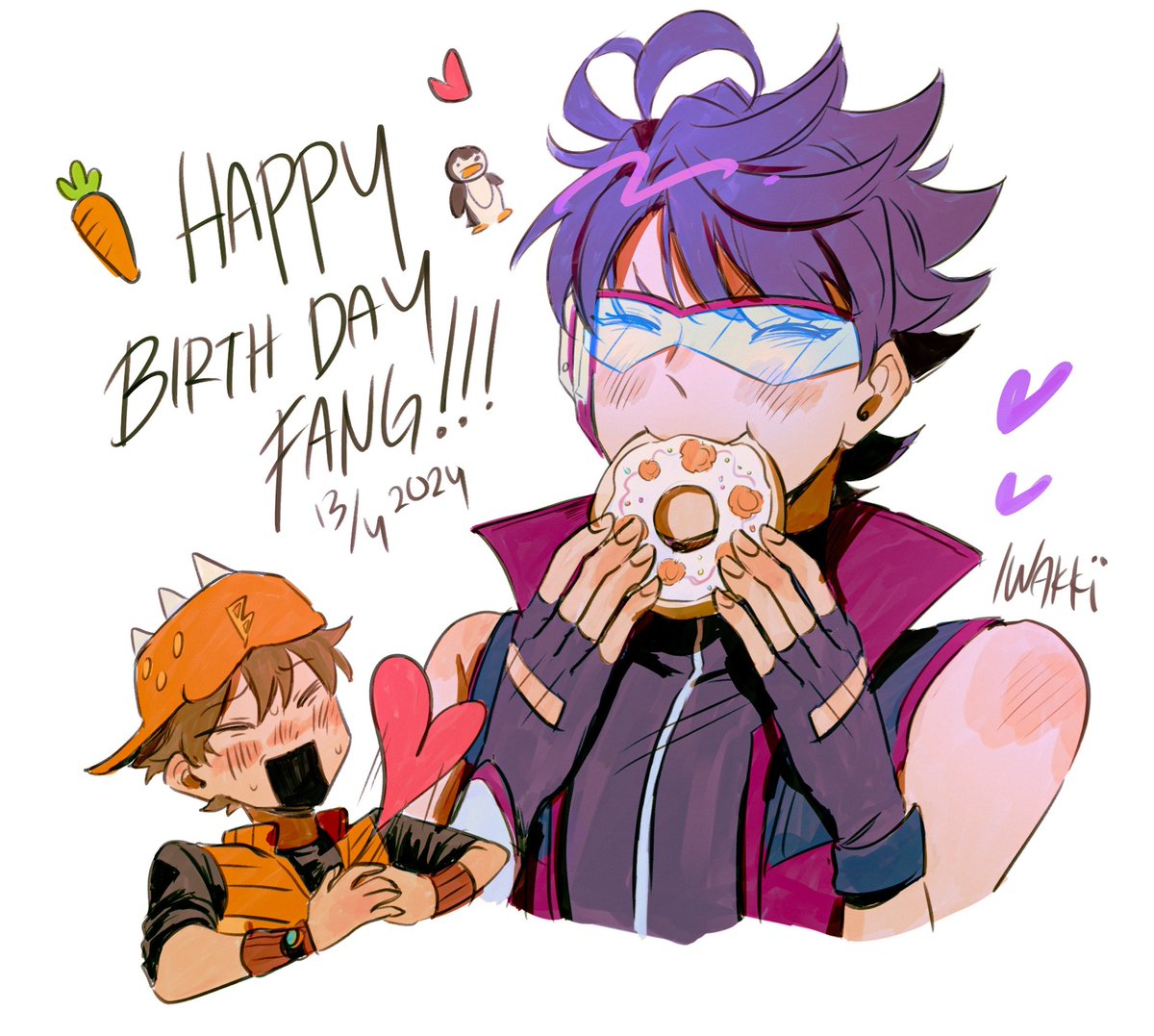 iwakkecubung's tweet photo. Happy birthday carrot boy🫶 https://t.co/cttSIcVx6c