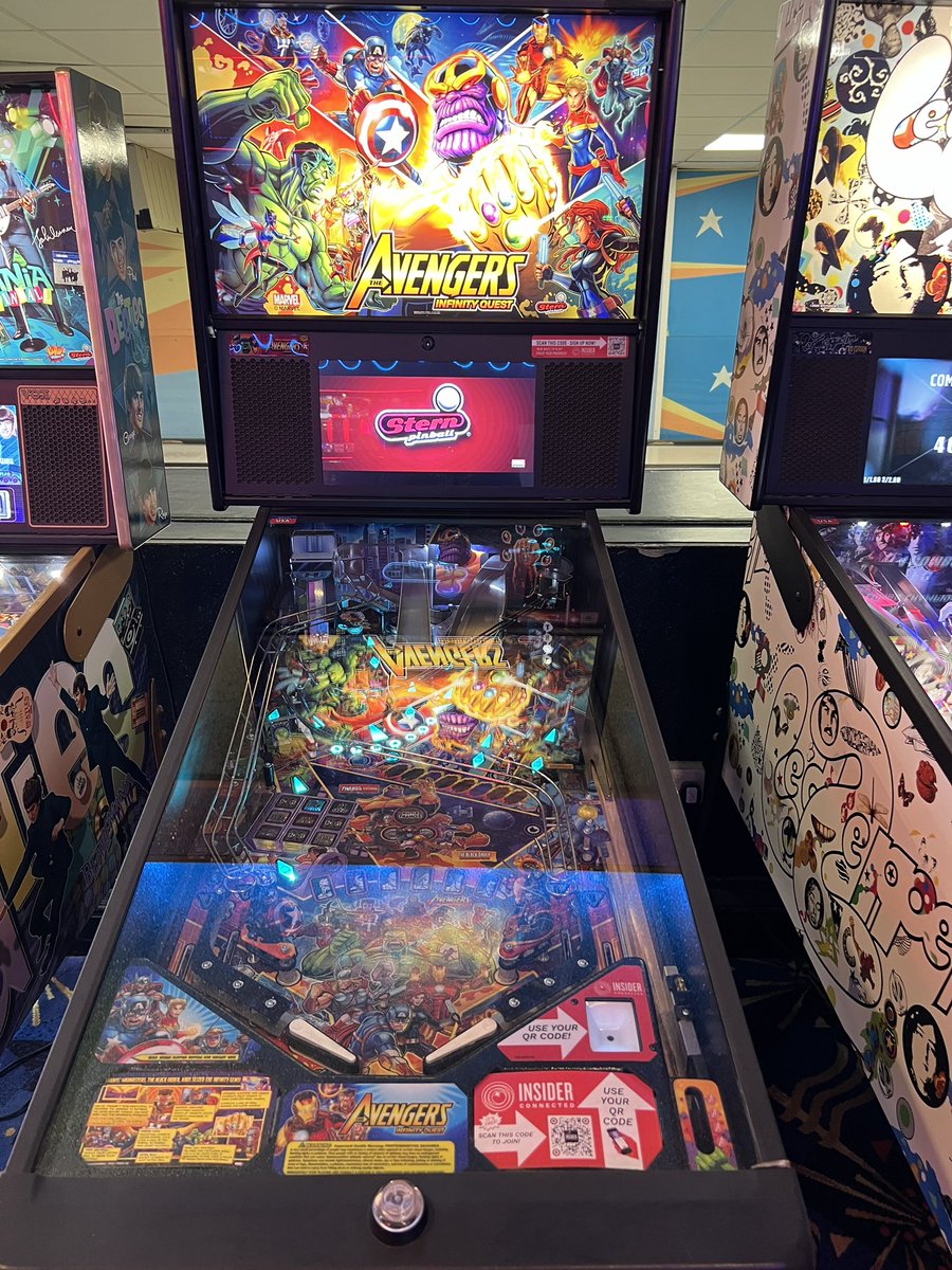 No proper retro arcade games at the seaside yesterday but a bit of #pinball is always good - I can never really figure out the scoring systems but you can often get £1 to last a good while