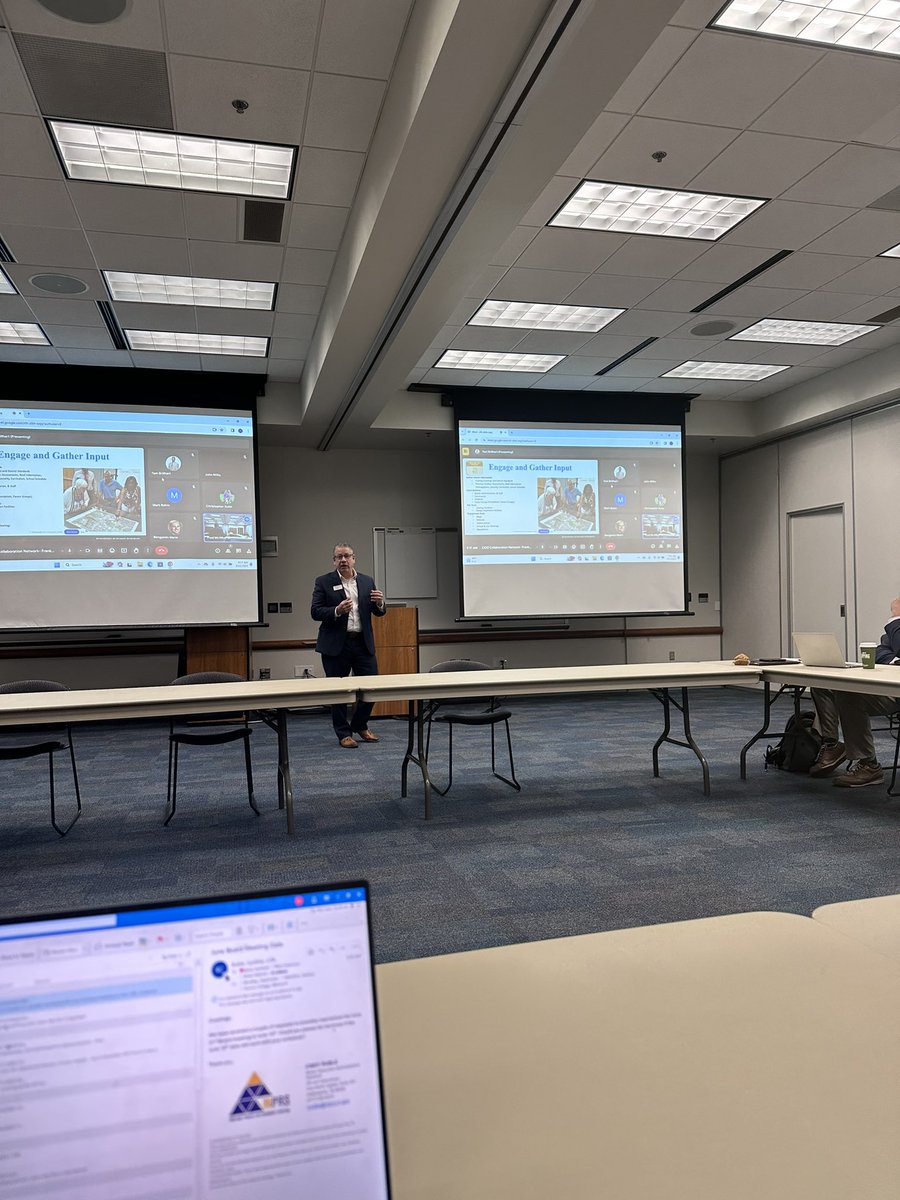 A great meeting yesterday with Operations leaders from across the state. Kyle Miller from Schmidt Associates did a tremendous job speaking about master facility planning.