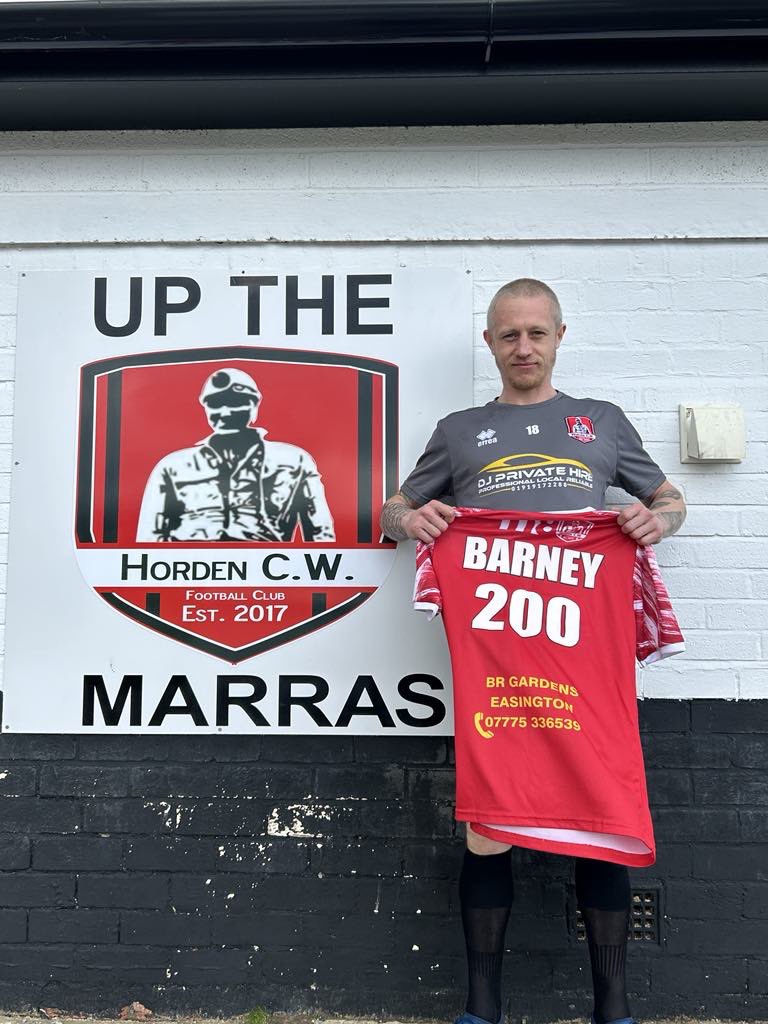 Ahead of today’s game we had a presentation for Barney Dobinson who today will become the first player to reach 200 appearances for the club. Barney joined us in 2017 in the Durham Alliance and has been with us ever since. A proper club man and a superb lad to have around.