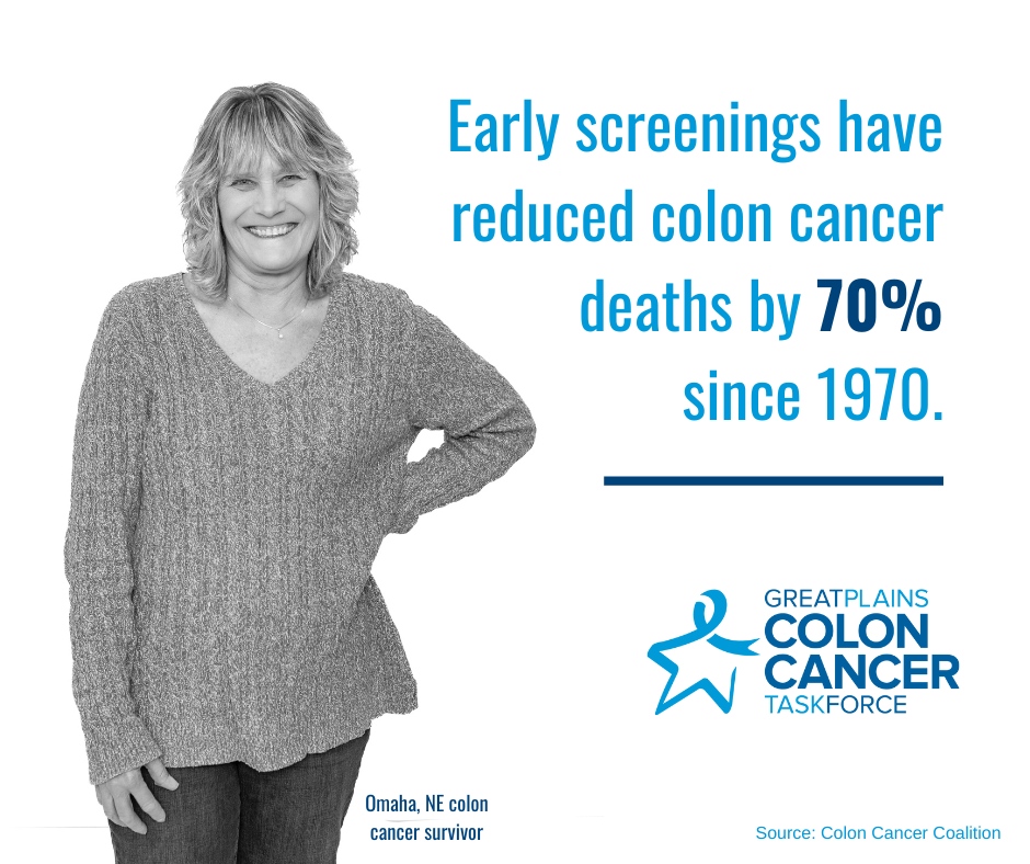 Getting screened for colon cancer can save your life!

If you are an Omaha resident, ages 45-74, get your free, at-home kit here: coloncancertaskforce.org/online-request… 

#coloncancer #coloncancerawareness #getscreened #omaha #fightbackne #nebraska #colonoscopy