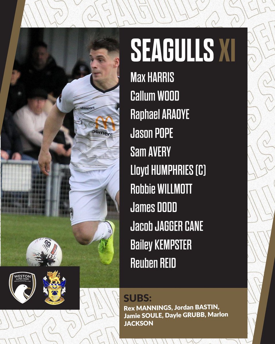 WSM_AFCOfficial's tweet photo. Your Seagulls side for today 💪

#WsMAFC ⚪️⚫️ https://t.co/oO40YXNdhp