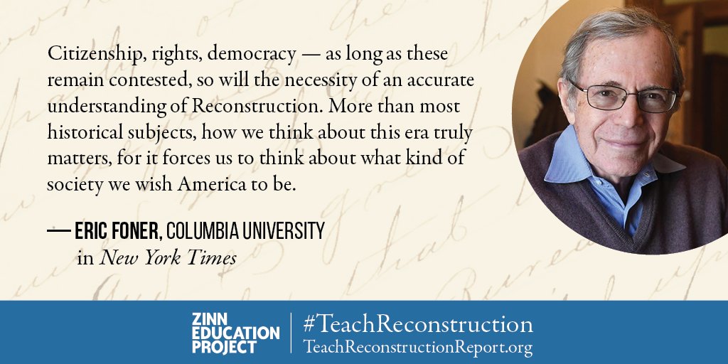 'The bloodiest single instance of racial carnage in Reconstruction era, the Colfax Massacre taught many lessons, including the lengths to which some opponents of Reconstruction would go to regain their accustomed authority.' -- Eric Foner 

#TeachReconstruction #TeachTruth