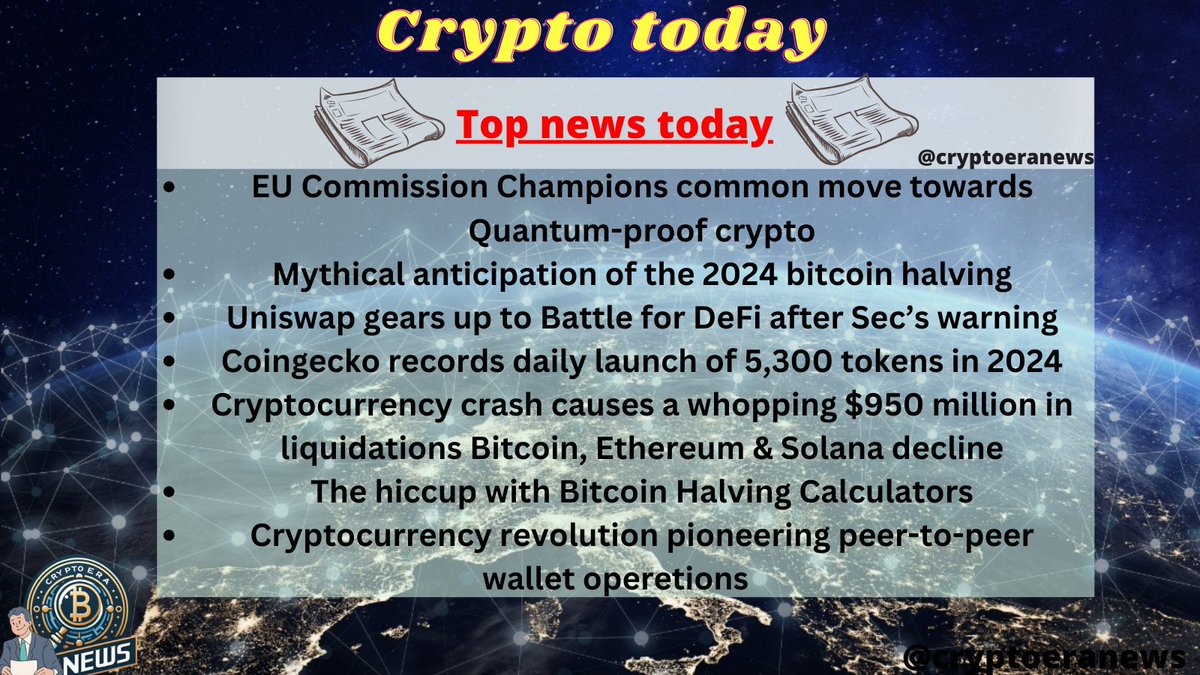 #Crypto today

Main news of Crypto