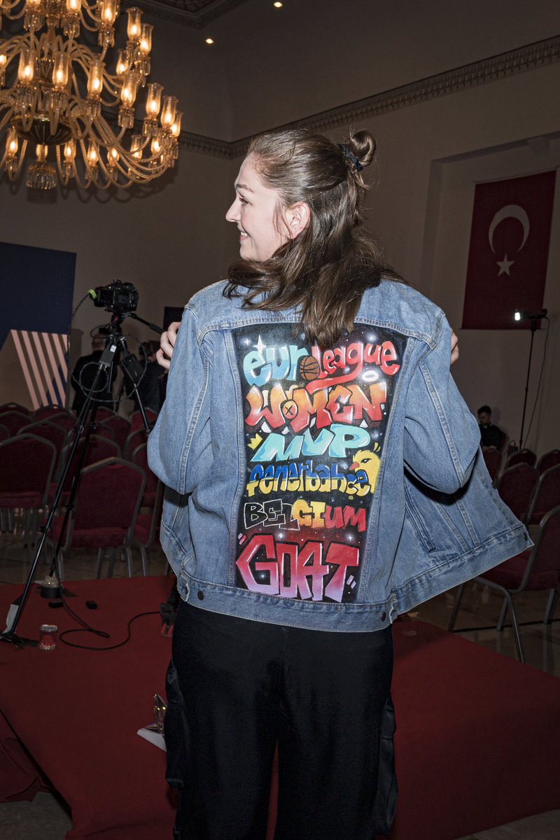 A jacket fit for an MVP 🐐👑 @EmmaMeesseman x #EuroLeagueWomen