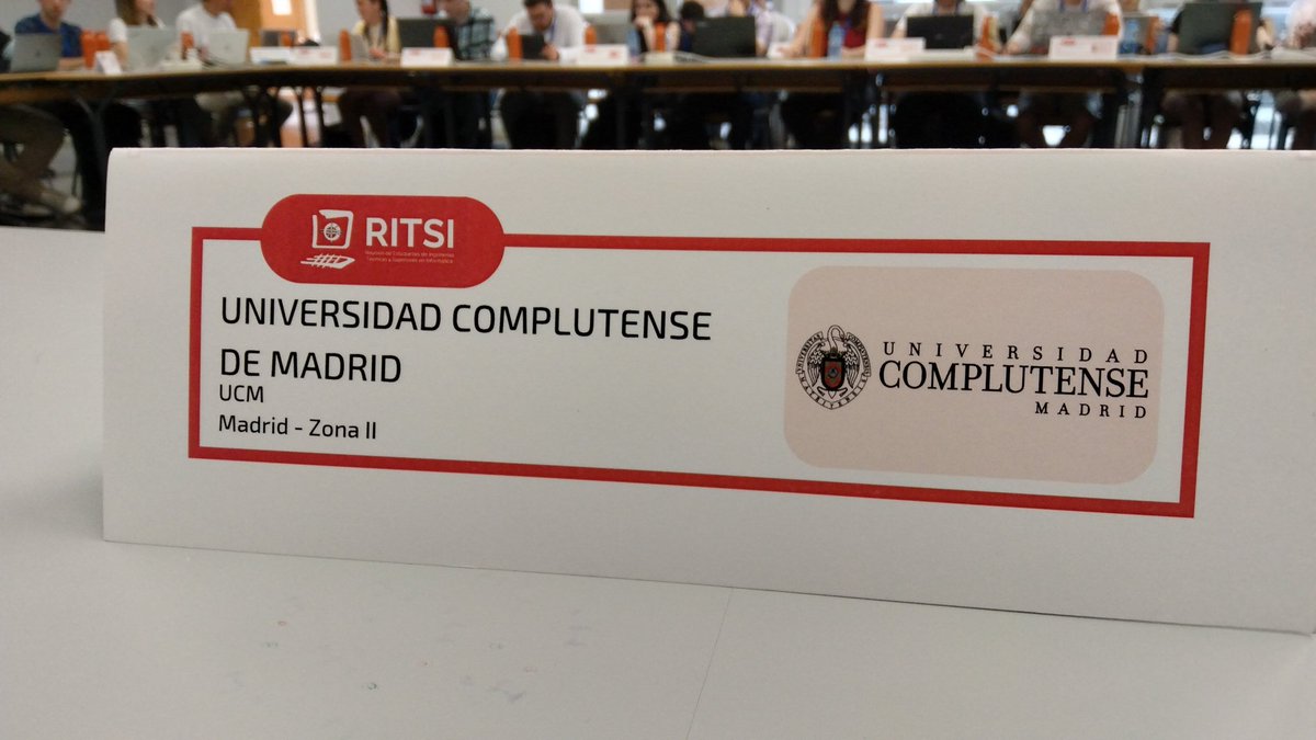 ⚪ Una vez más representando a <a href="/informaticaucm/">Informática UCM</a> en la LX AGO de <a href="/ritsi/">Asociación RITSI</a> ✨