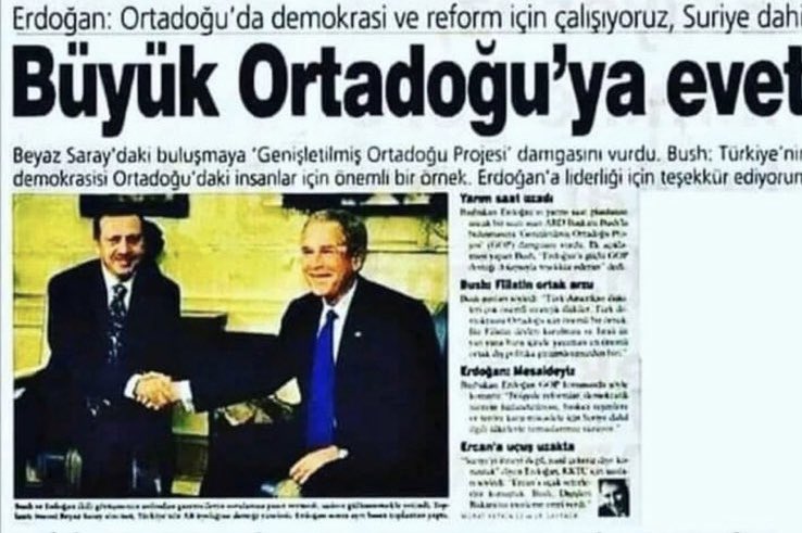burhansadak's tweet photo. •Erdoğan,ABD’nin Irakta,Suriye’de,
Libya’da yaptığı katliamlara ortak
oldu.

•Erdoğan,Amerika’nın ve siyonist
İsrail’in bölge politikalarına hizmet
etti.

•Erdoğan,Türkiye Başbakanı olarak
BOP’un Eşbaşkanı oldu.

•Bu gün İsrail Gazze’de ,dünya kamuoyu önünde pervasızca soykırım yapıyorsa bu cesareti Erdoğanın tutumundan cesaret almaktadır.