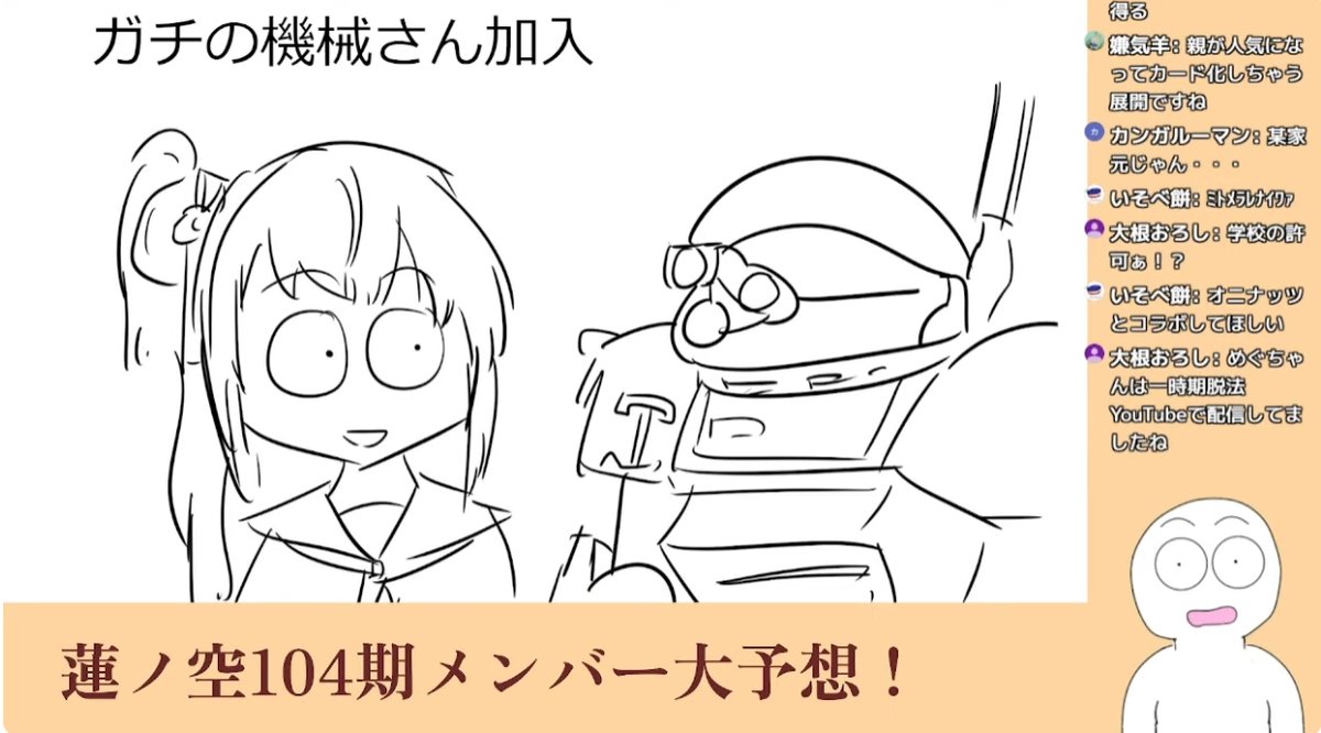 自分の配信内で予想した当たったり当たらなかったりした蓮ノ空104期メンバー予想です 