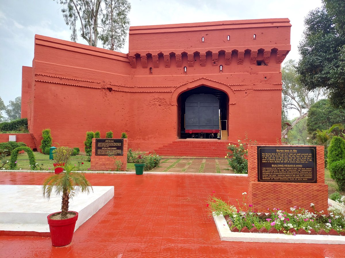 One of India's oldest running trains, the Punjab Mail used to run from Bombay to Peshawar via Hussainiwala. It would run over the Kaisar-i-Hind bridge across the river Sutlej to Kasur ('Kasuri Methi' comes from here!), Lahore and finally Peshawar.