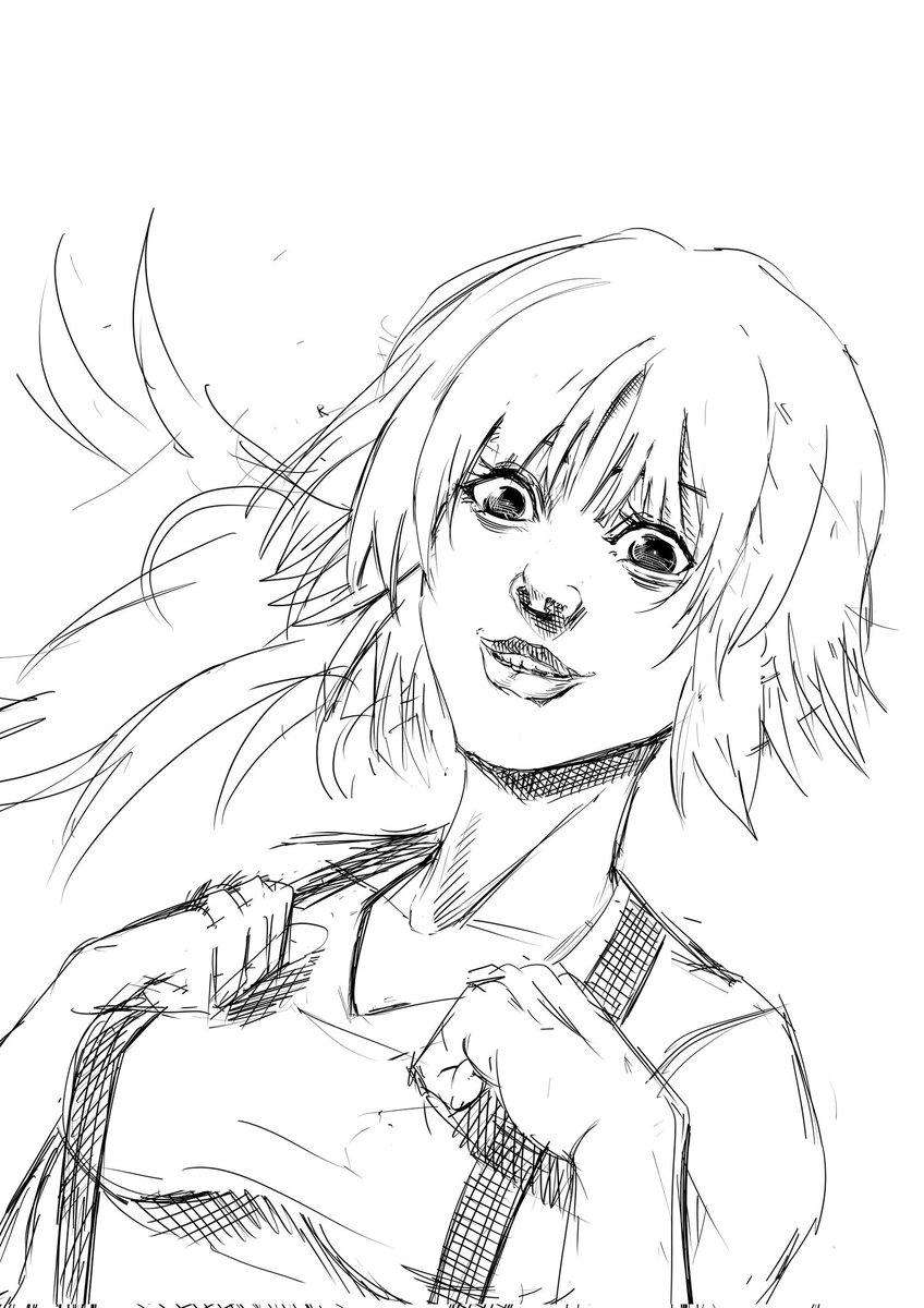 Fanart of Palma from Choujin X #anime #animegirl #AnimeArt #manga #mangaart #fanart #choujinx #digitalart #sketch