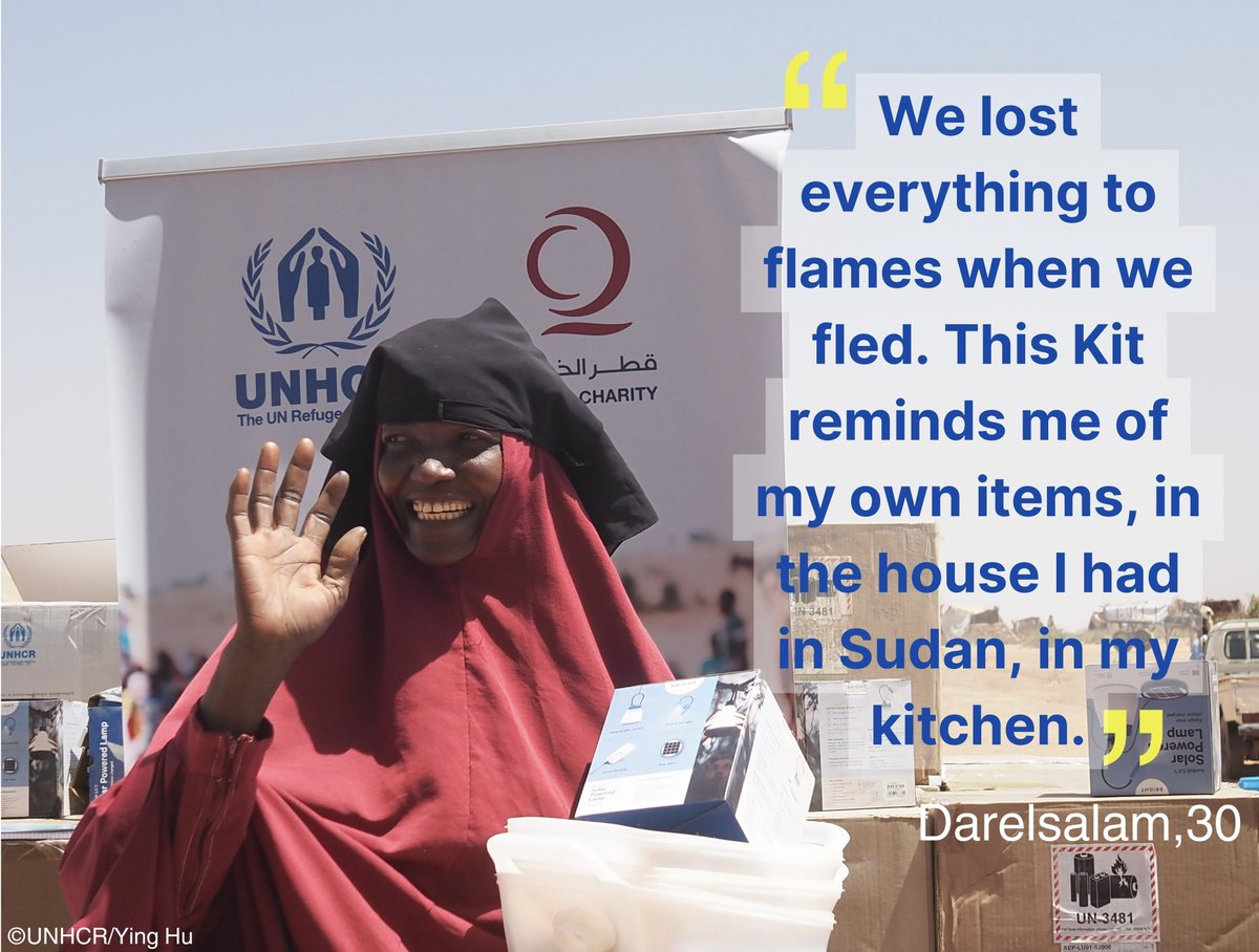 One year into the conflict in Sudan, millions have been forced to flee with only the clothes on their backs. We continue providing assistance by distributing Core Relief Items, made possible with the support of @qcharityglobal, helping families meet their immediate basic needs.