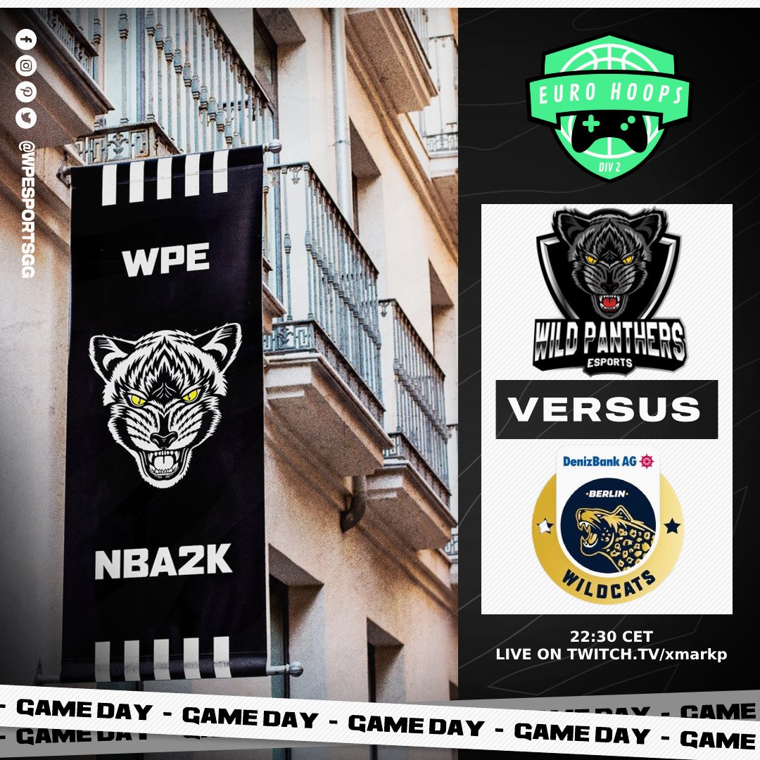 WPE NBA2K (@wpe_2k) on Twitter photo 2nd round of Playoffs!๐ฅ
๐: <a href="/EuroHoops2K/">๐๐๐ฟ๐ผ ๐๐ผ๐ผ๐ฝ๐ ๐ฎ๐</a>    
๐ฅ: 22:30CET
๐: <a href="/berlinwildcats/">DenizBank AG Berlin Wildcats</a>    
๐๏ธ: April 15 (Monday)
๐บ: twitch.tv/xmarkp 2nd round of Playoffs!๐ฅ
๐: <a href="/EuroHoops2K/">๐๐๐ฟ๐ผ ๐๐ผ๐ผ๐ฝ๐ ๐ฎ๐</a>    
๐ฅ: 22:30CET
๐: <a href="/berlinwildcats/">DenizBank AG Berlin Wildcats</a>    
๐๏ธ: April 15 (Monday)
๐บ: twitch.tv/xmarkp