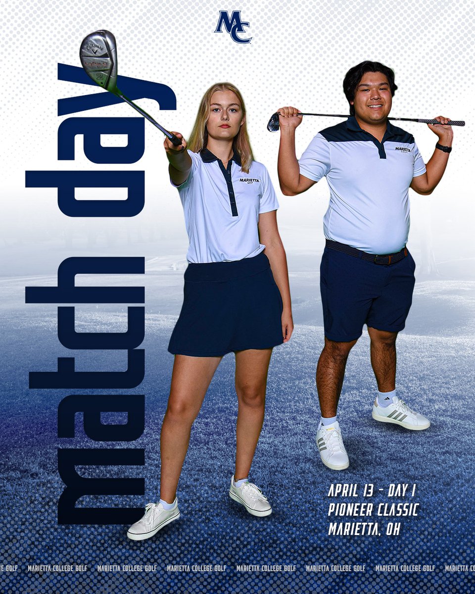 🚨⛳️🚨⛳️🚨⛳️

Men's and Women's Golf host the annual Pioneer Classic today and tomorrow. Good luck to our Pioneers! #PioNation #BringForthAPioneer #d3golf 

⏰ 9am
🏟️ Lakeside Golf Club
📍 Beverly, Ohio