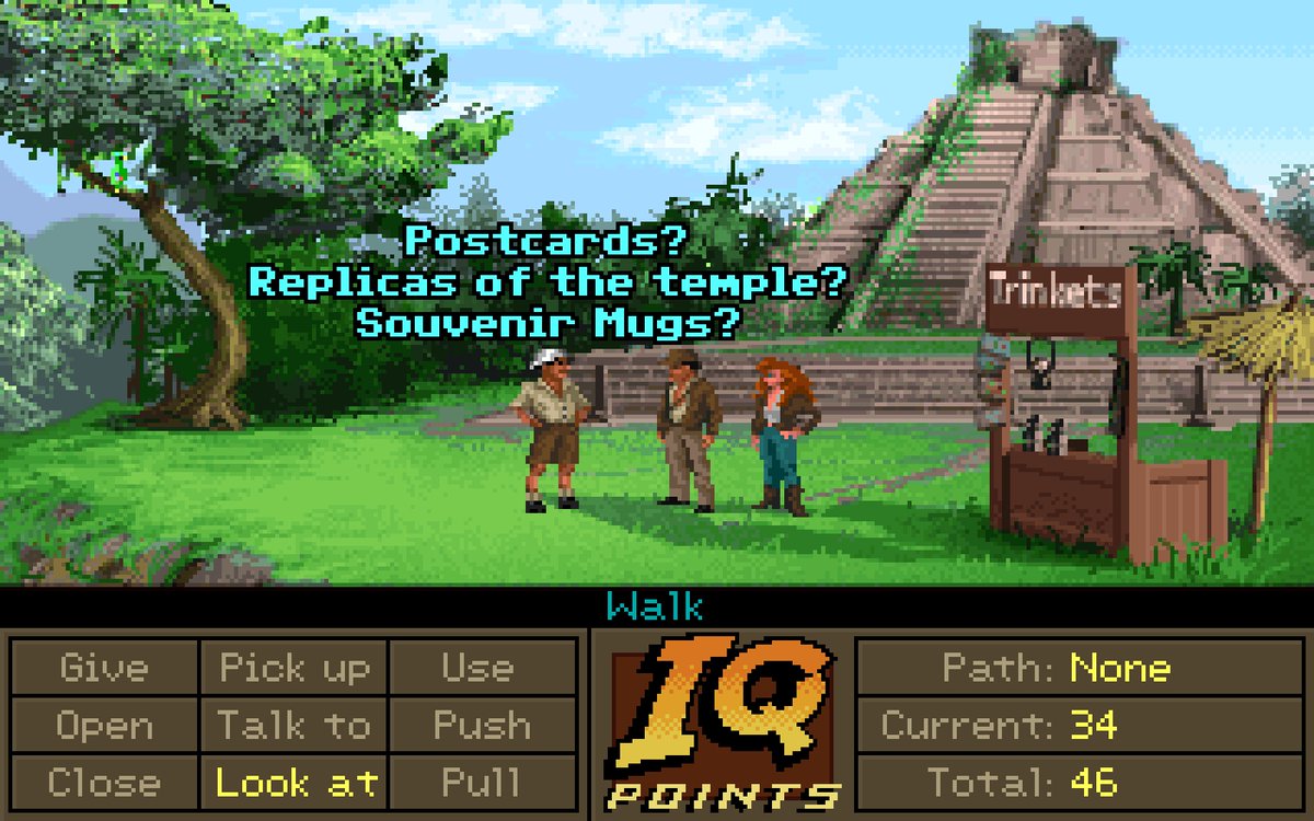 Indiana Jones and the Fate of Atlantis, 1992. LucasArts.
