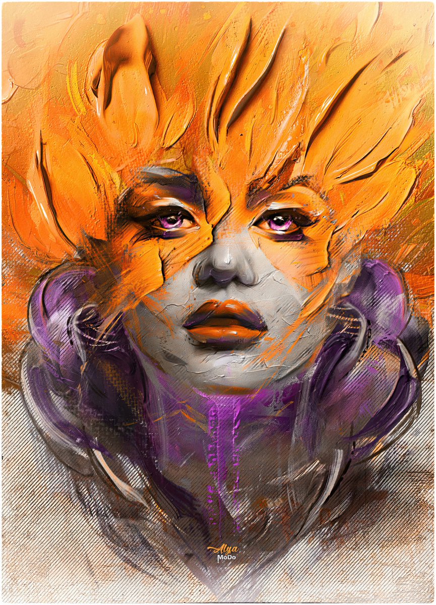 'Alya 2.0' | MoDo Thick Paint