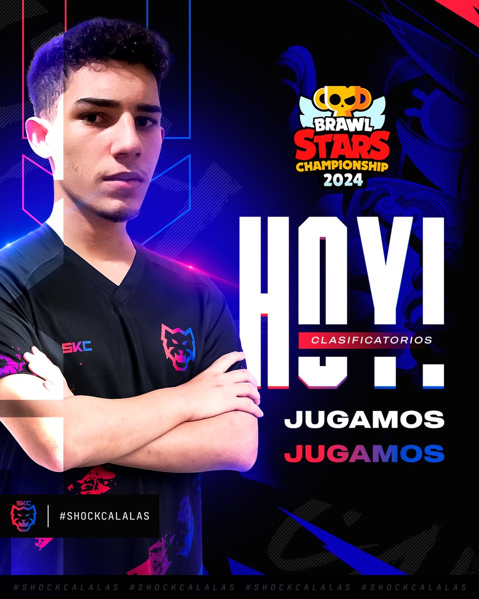 🔴 CLASIFICATORIO - BS 🔵 Hoy nos vestimos de gala 🤵🏻‍♂️, tenemos cita importante en nuestro debut en este 2024 🤩. Los tigres han afilado las garras @Brawl_esports 🧏🏻🤫 📺 twitch.tv/nacotv_ 🎙️ @NacoTV_ ⏰ 9:00 🇲🇽 - 12:00 🇧🇷 - 17:00 🇪🇸 ¡BORA PRA CIMA! #ShockCalalas 🐯