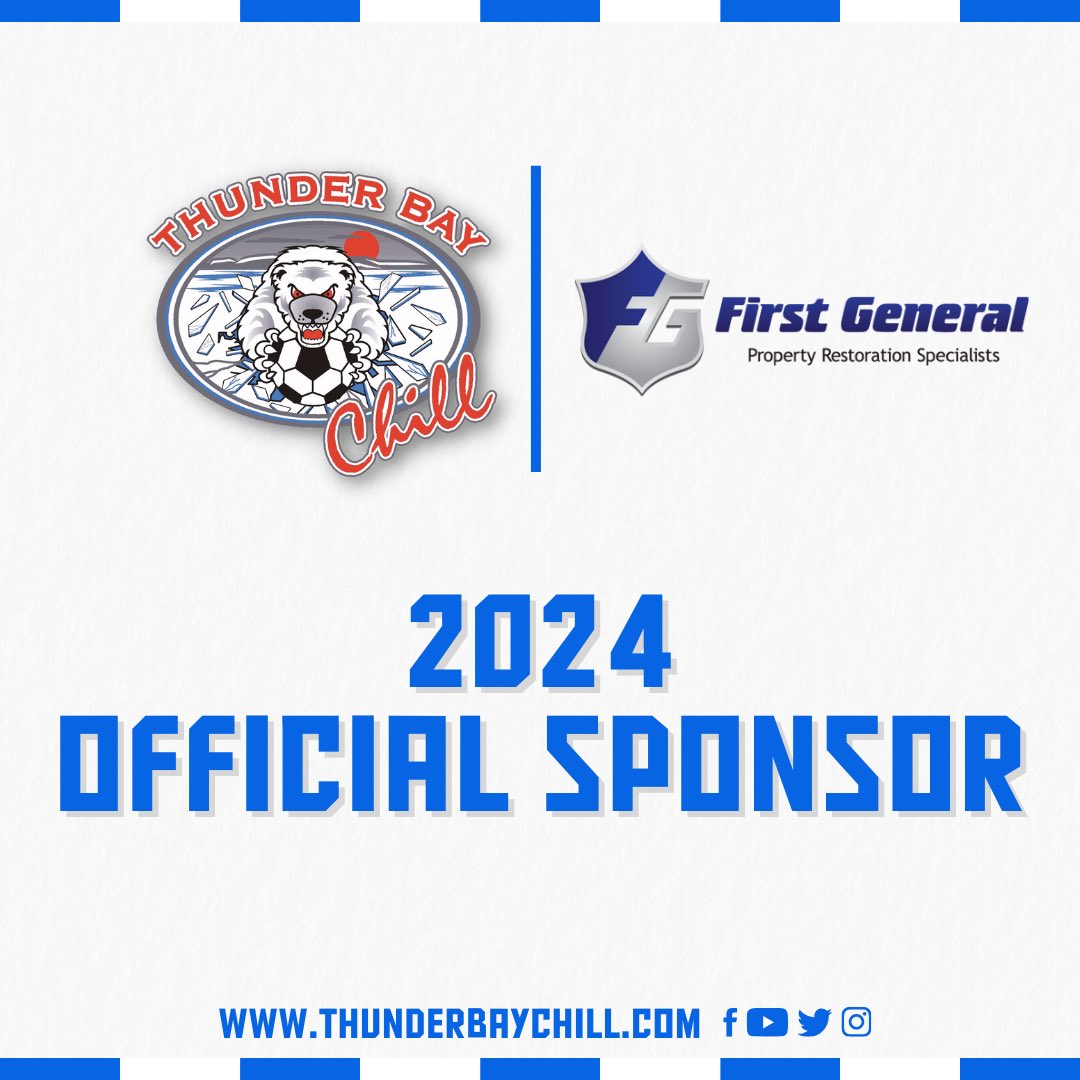 🤝 We are delighted to welcome our new sponsors: Mr. Lube, NWO and First General Services. 🙌 Their support is pivotal to driving our success on the field and in the community. #ThunderBayChill | #Chill🐻‍❄️ | #Sponsors | #Season2024