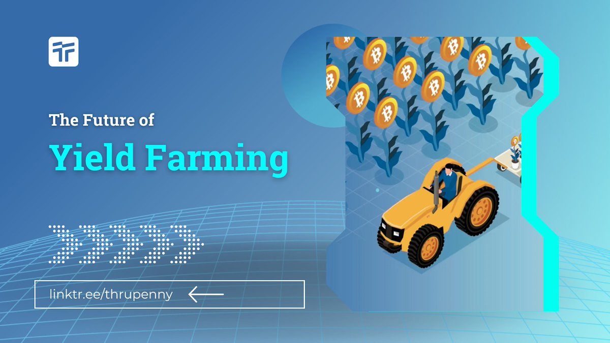 Shape the future with #Thrupenny! 😎 The growth of the #DeFi space is astounding as it is fast! #YieldFarming is your stepping stone into a maximizing your assets! 🤑 Read more here 🎲 bit.ly/4aqAiN4