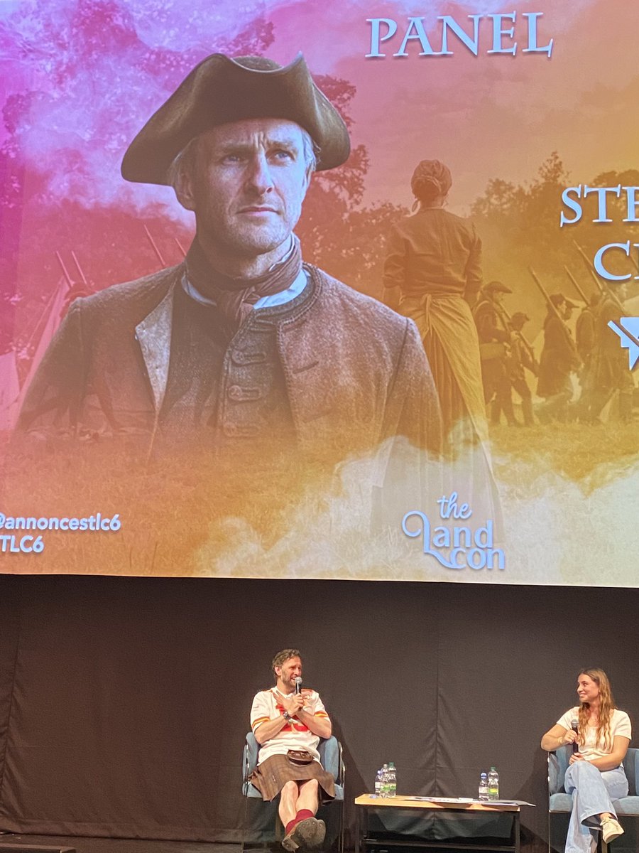 Steven : oh I hate that picture of me 👇 We: 😂 #Outlander #TLC6 #StevenCree