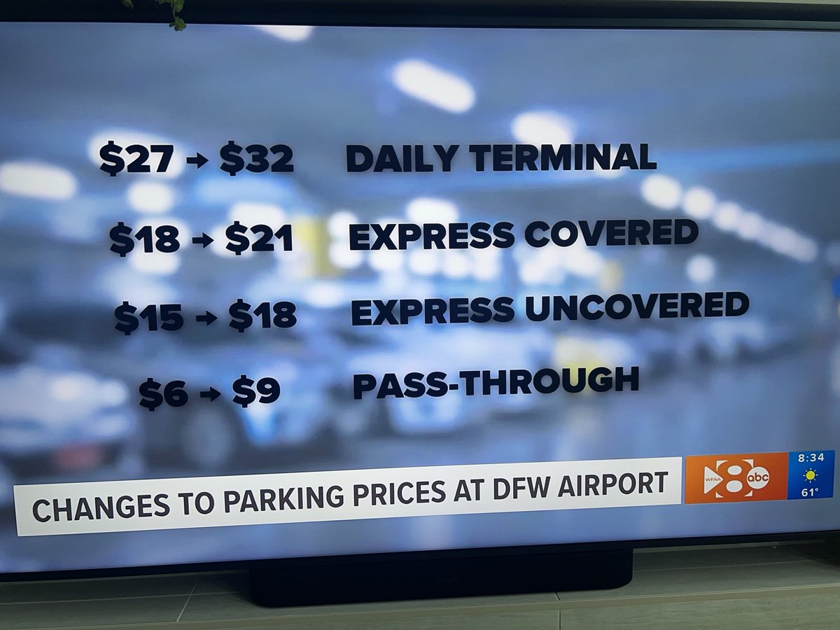 DFW has the freedom to raise the price of parking but GCISD, KISD, CISD, and all other Texas ISDs cannot raise the price to educate our children. How is this fair?