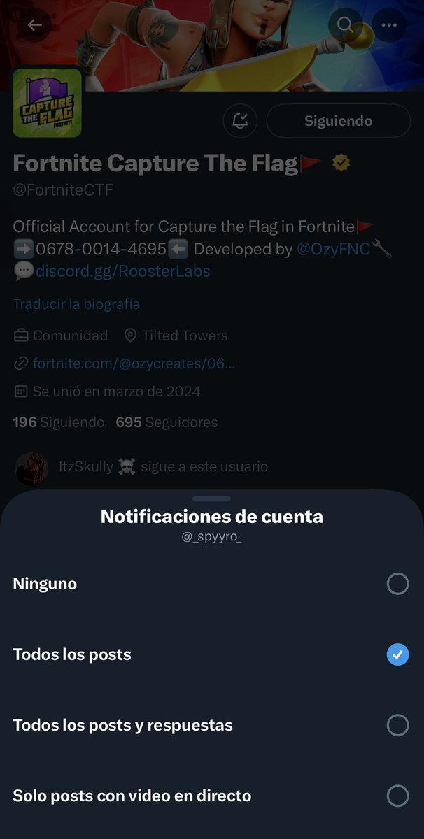 _spyyro_'s tweet photo. @OzyFNC @FortniteCTF Done https://t.co/zJmquglWJi