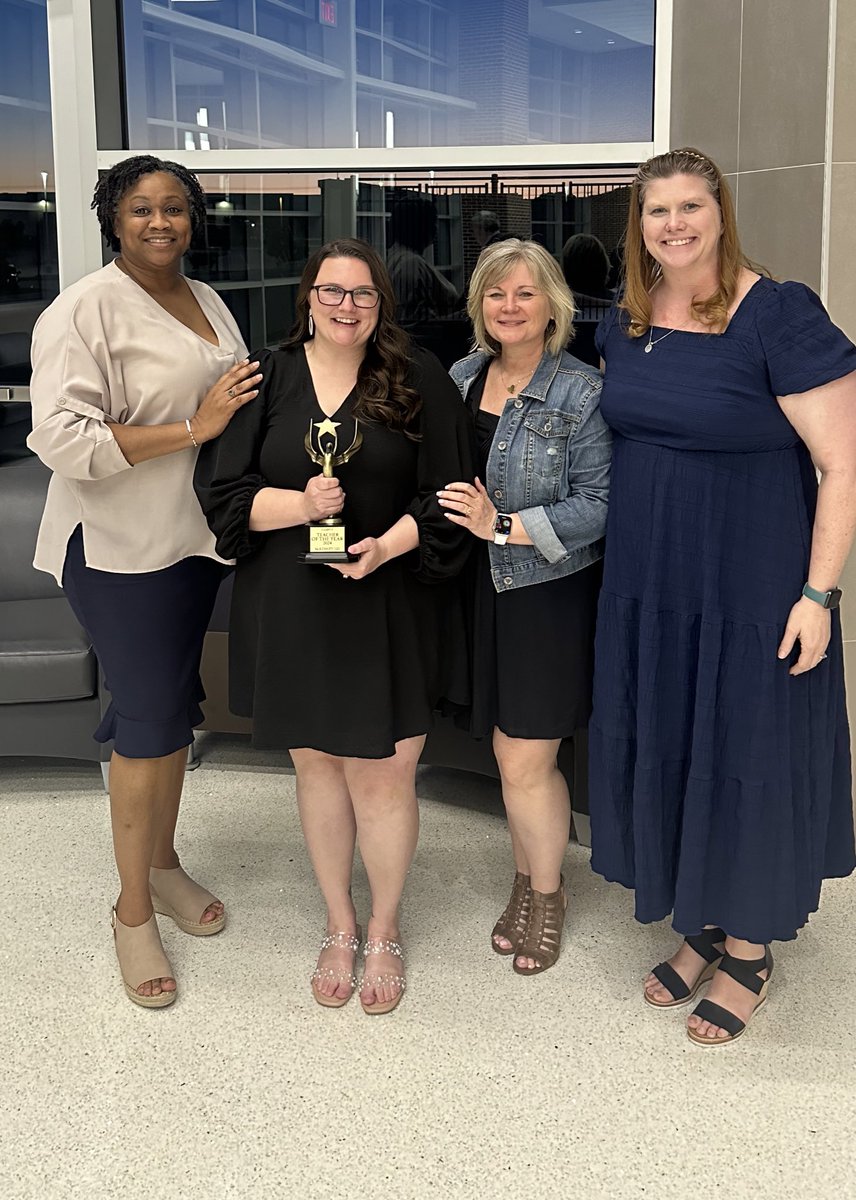 We loved celebrating our McNeil Teacher of the Year this week! Congratulations Jordyn! #WeAreMcKinney #WeAreMcNeil <a href="/McNeilElem/">McNeil Elementary</a>