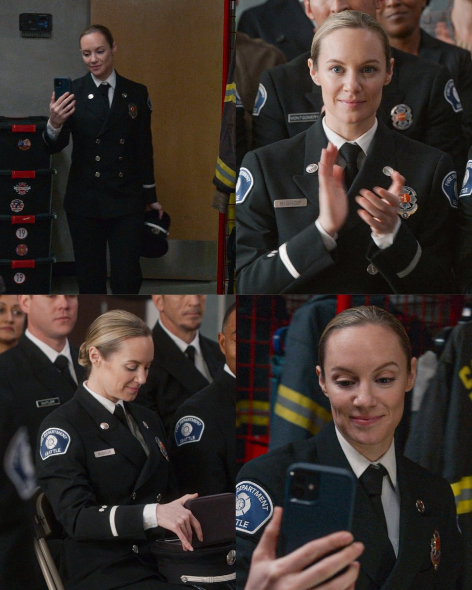 queenspampinato's tweet photo. Maya in her A class uniform. That's the tweet.
#SaveStation19 #Station19 https://t.co/k145d4q3Fi